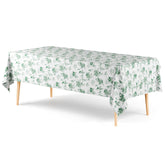 Trendables Premium Verdure Plastic Table Cover 54 In. x 108 In. | 6 Pack